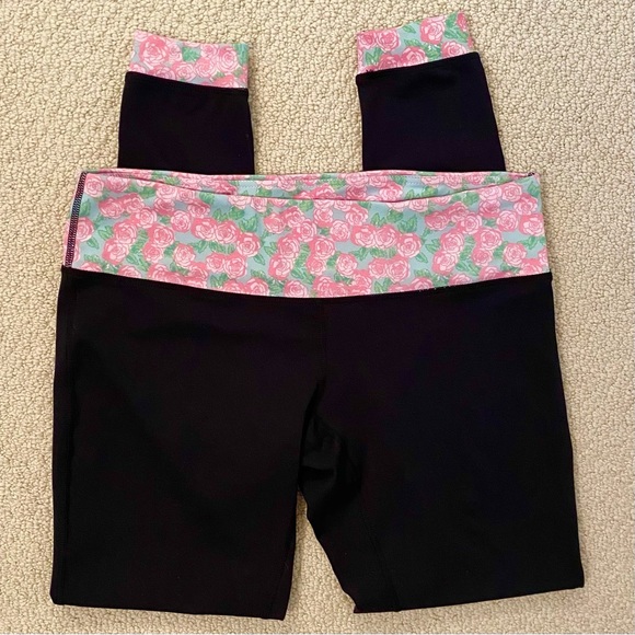LIKE NEW Krass & Co RunRunner Leggings Secret Garden 10 - Picture 4 of 15